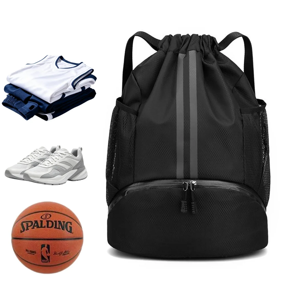 Sneakers - Mochila deportiva con cordón, bolsa de