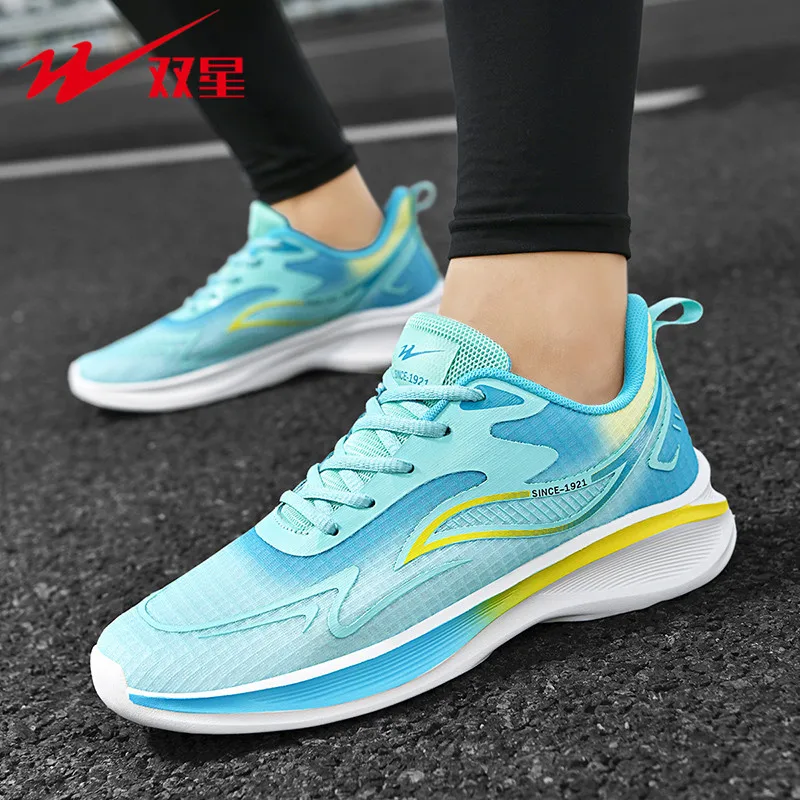 Shock Absorbing Gym Trainers - Zapatillas Deportivas con Plataforma y Cordones