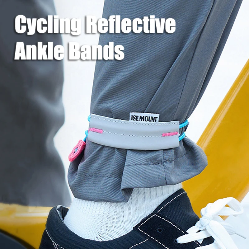 Reflective Night Running Shoes - Cintas elásticas reflectantes para las piernas