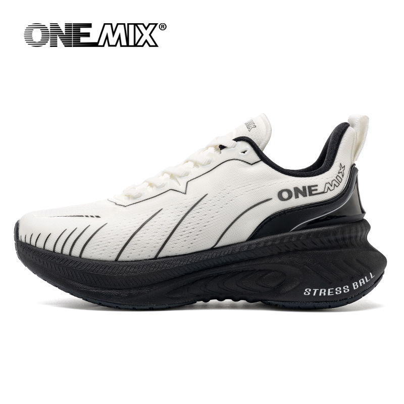 ONEMIX, zapatillas blancas par - Reflective Night Running Shoes reseña y precio