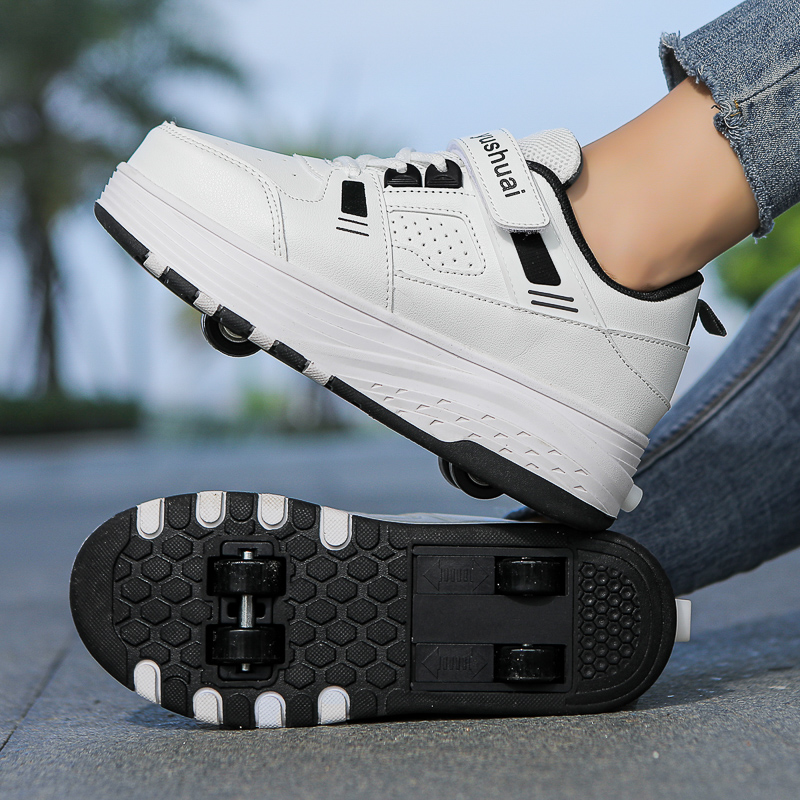 Zapatillas con ruedas retrácti - Running Shoes reseña y precio