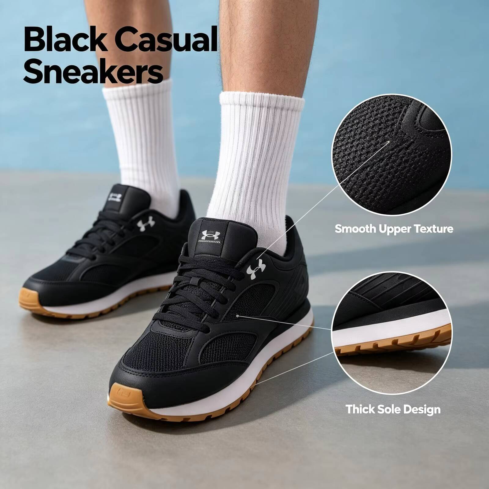 Nuevas zapatillas para correr  - Air Cushion Jogger Shoes Men reseña y precio