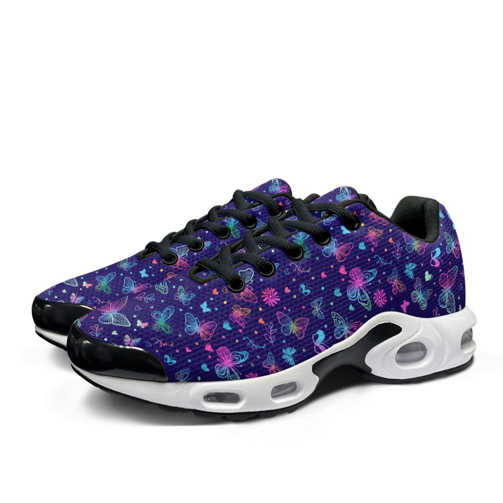 PENSTROLL Neon Butterfly Love  - Air Cushion Jogger Shoes Men reseña y precio