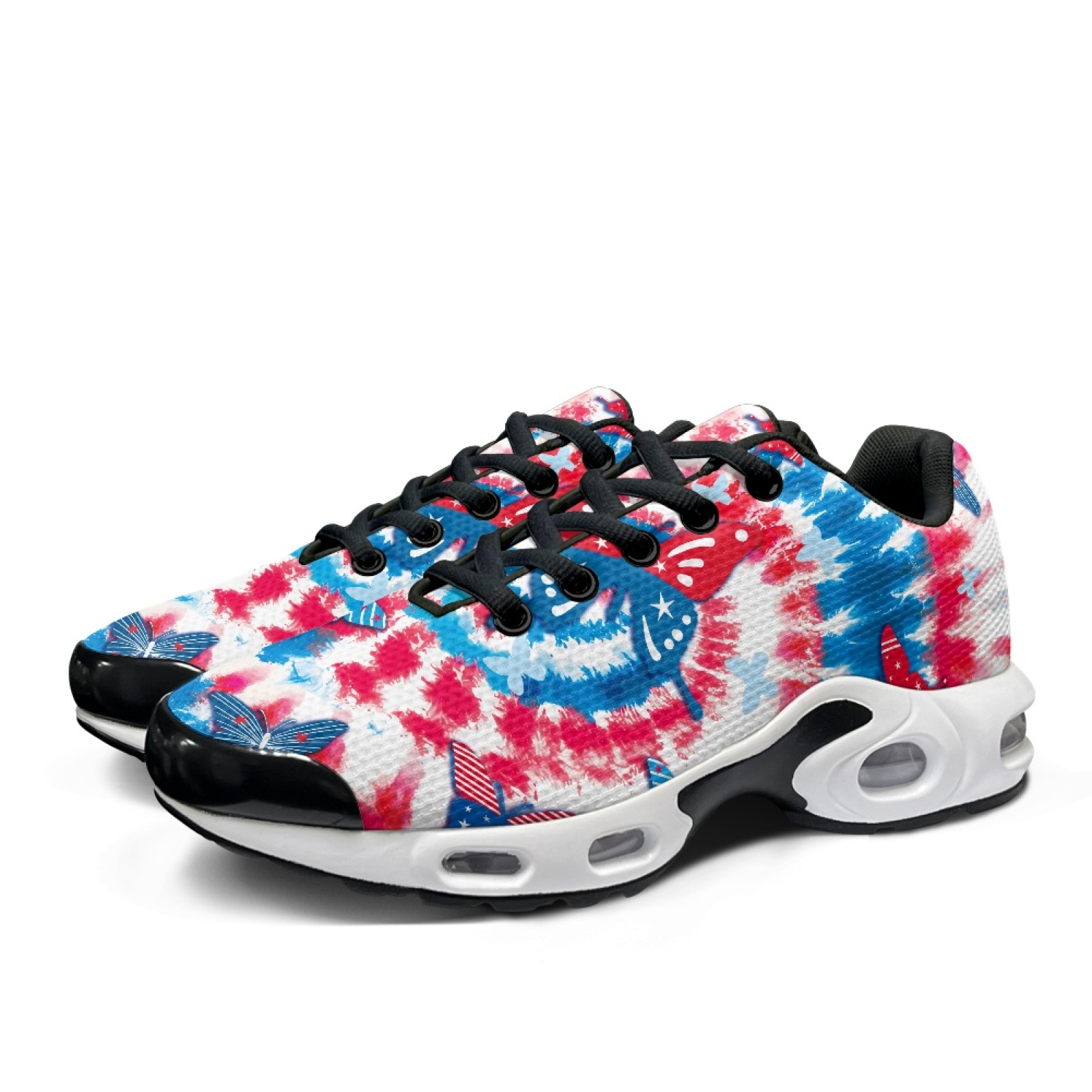 PENSTROLL Butterfly Tie Dye -  - Air Cushion Jogger Shoes Men reseña y precio