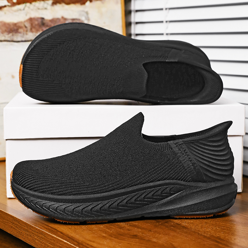 Zapatillas sin cordones para h - Wide Toe Box Running Sneakers reseña y precio
