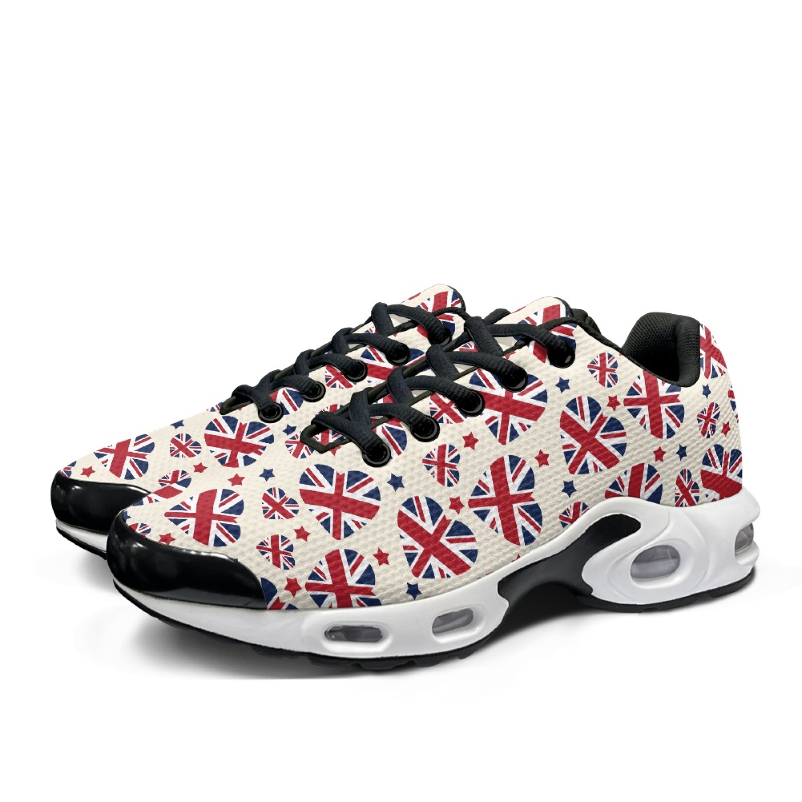 PENSTROLL Union Jack - Zapatil - Air Cushion Jogger Shoes Men reseña y precio
